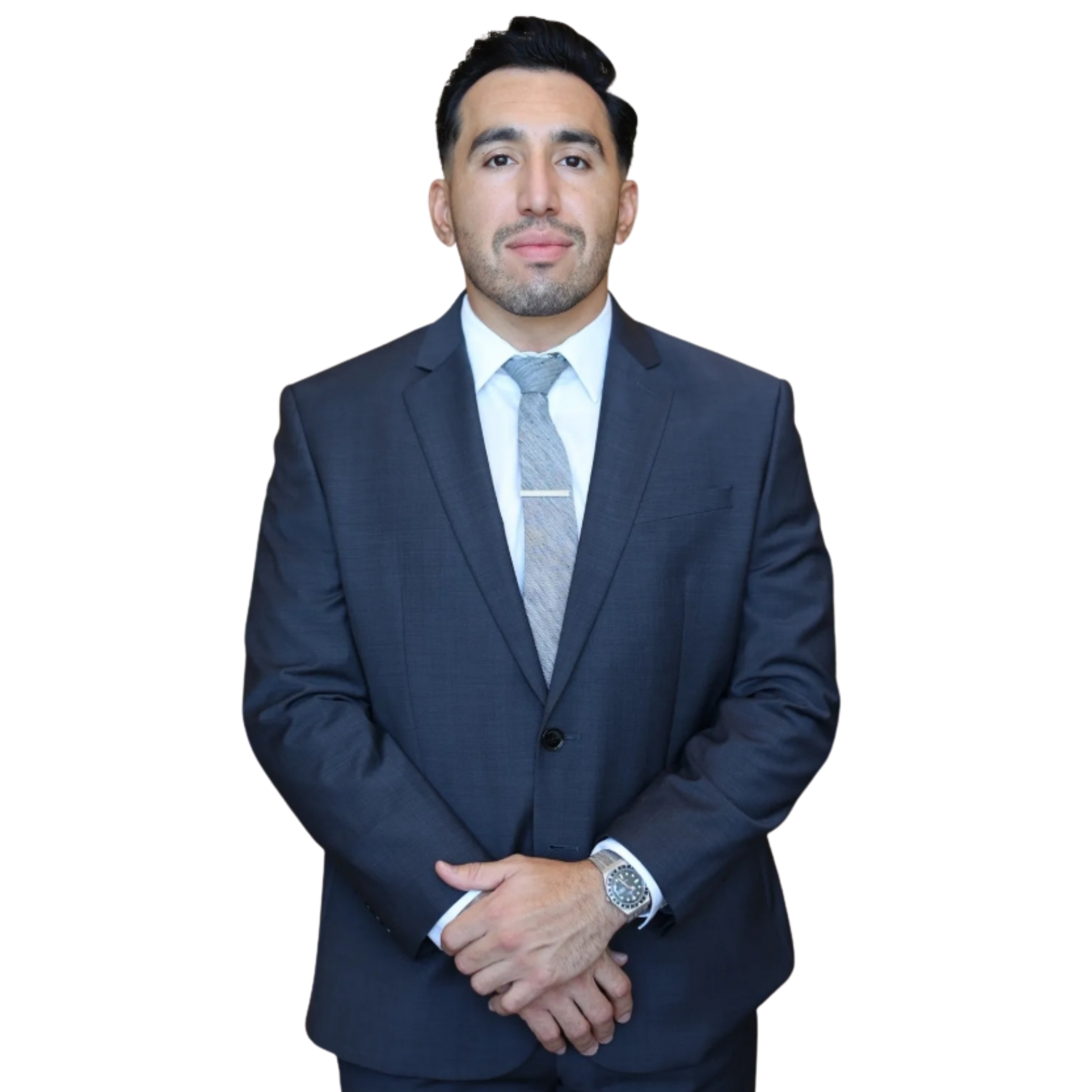 Loan officer answering client questions on phone